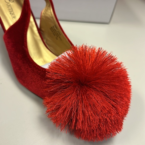 Ey boutique red shoes size 8 - Picture 5 of 6